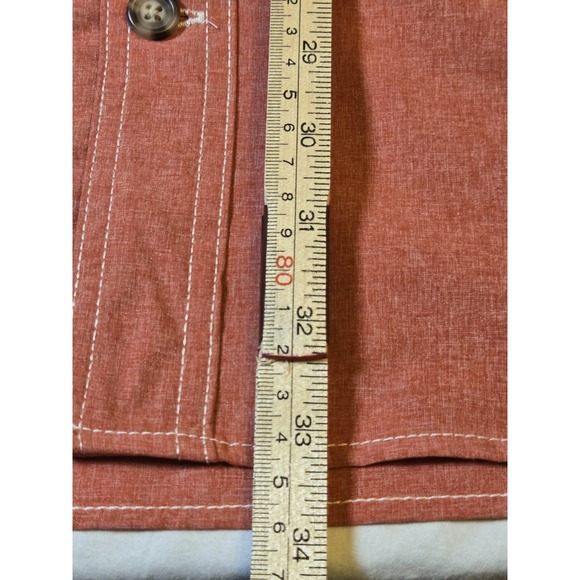 Alaskan Hardgear Mens 2XL Duluth Trading Long Sleeve Button Down Salmon Color - Picture 7 of 10